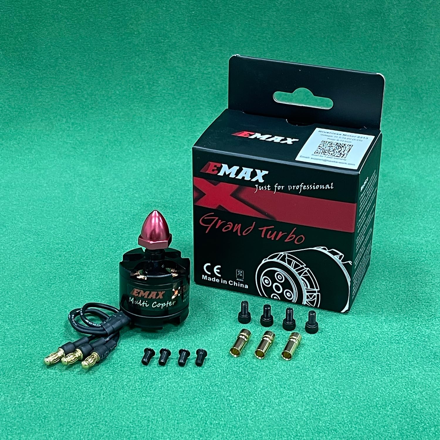 Amazon.com: HAWK'S WORK Brushless Motor 2213 935KV, 2-4S Motor for